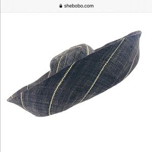 NWOT Shebobo Raffia Straw Summer Floppy Hat